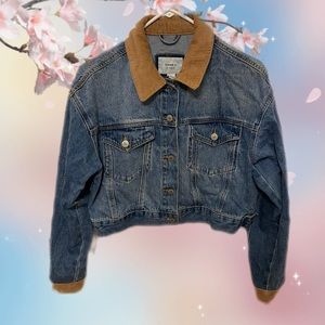 Vintage Forever 21 Denim Cropped Jacket